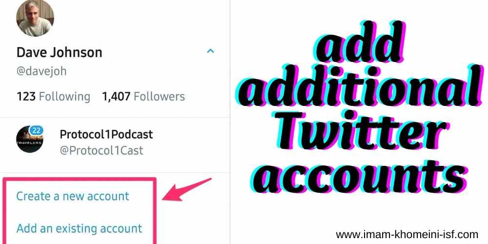 add additional Twitter accounts