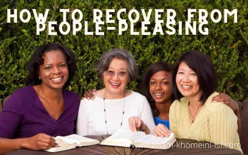 How to recover from people pleasing